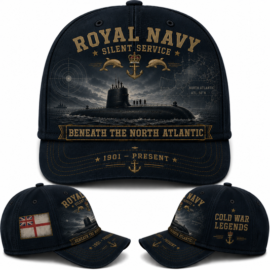 Royal Navy Cold War Legends Baseball Cap - North Atlantic Patrol Edition