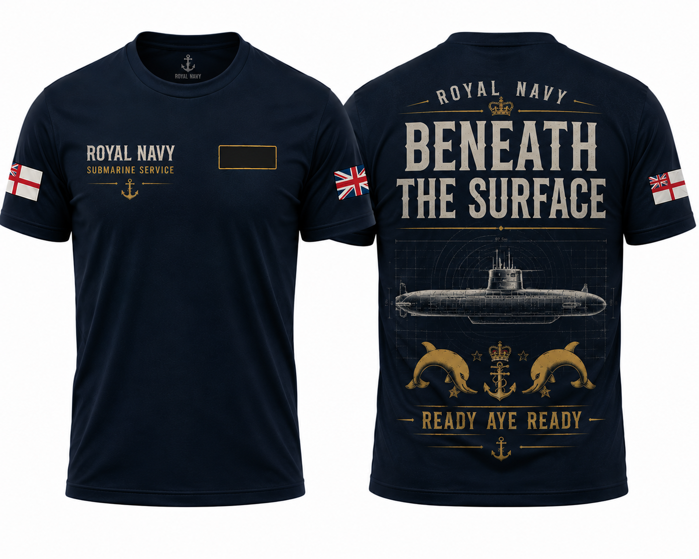 Royal Navy Silent Service Heritage T-Shirt