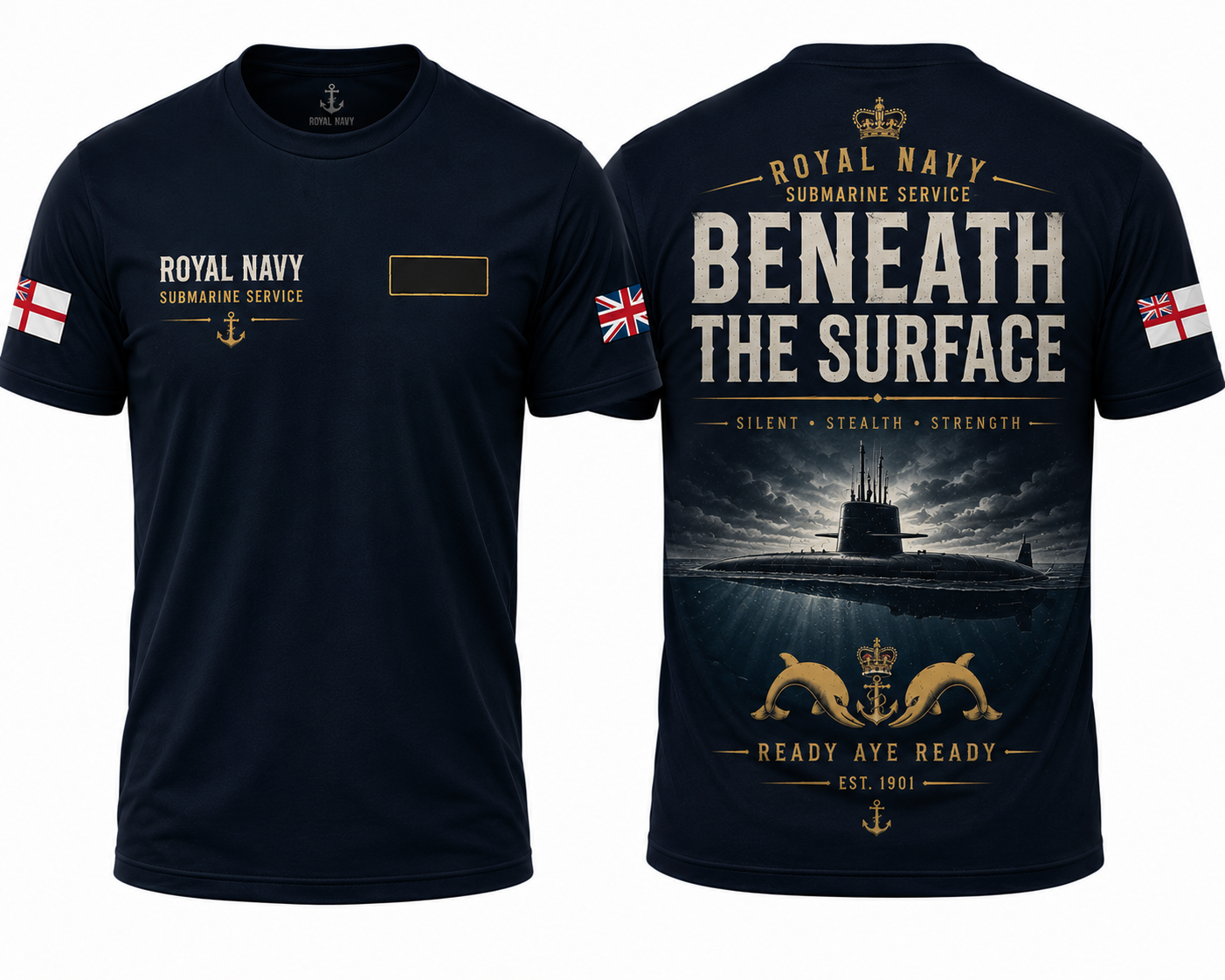 Royal Navy Beneath The Surface T-Shirt
