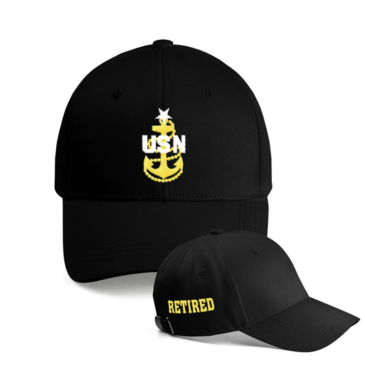 US Senior Chief Retired Chief Embroidered Cap