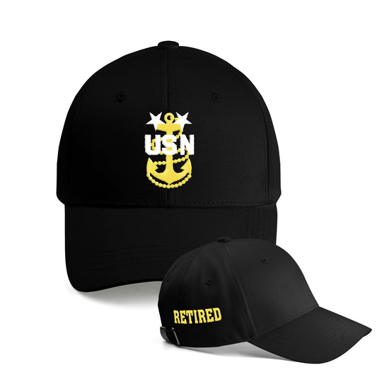 US Master Chief Retired Chief Embroidered Cap