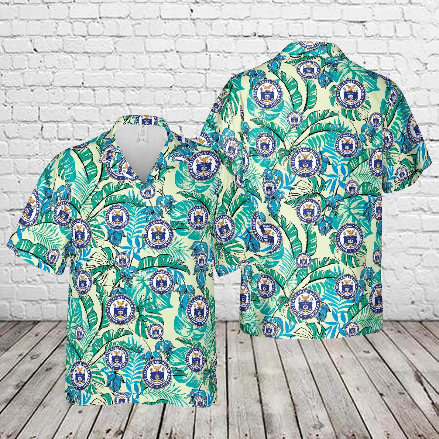 United States Coast Guard Academy Hawaiian Shirt