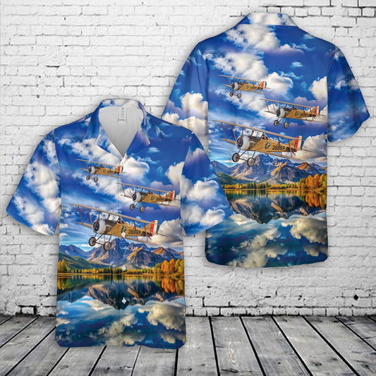 1918 Thomas Morse S4C "Scout" Hawaiian Shirt