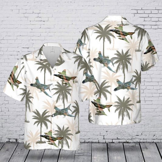 U.S Navy F-4 Phantom II Hawaiian Shirt
