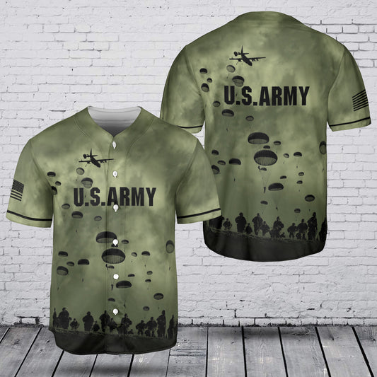 U.S Army Paratroopers Baseball Jersey