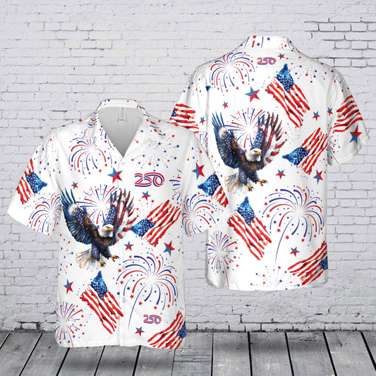America 250th Anniversary 1776-2026 Hawaiian Shirt