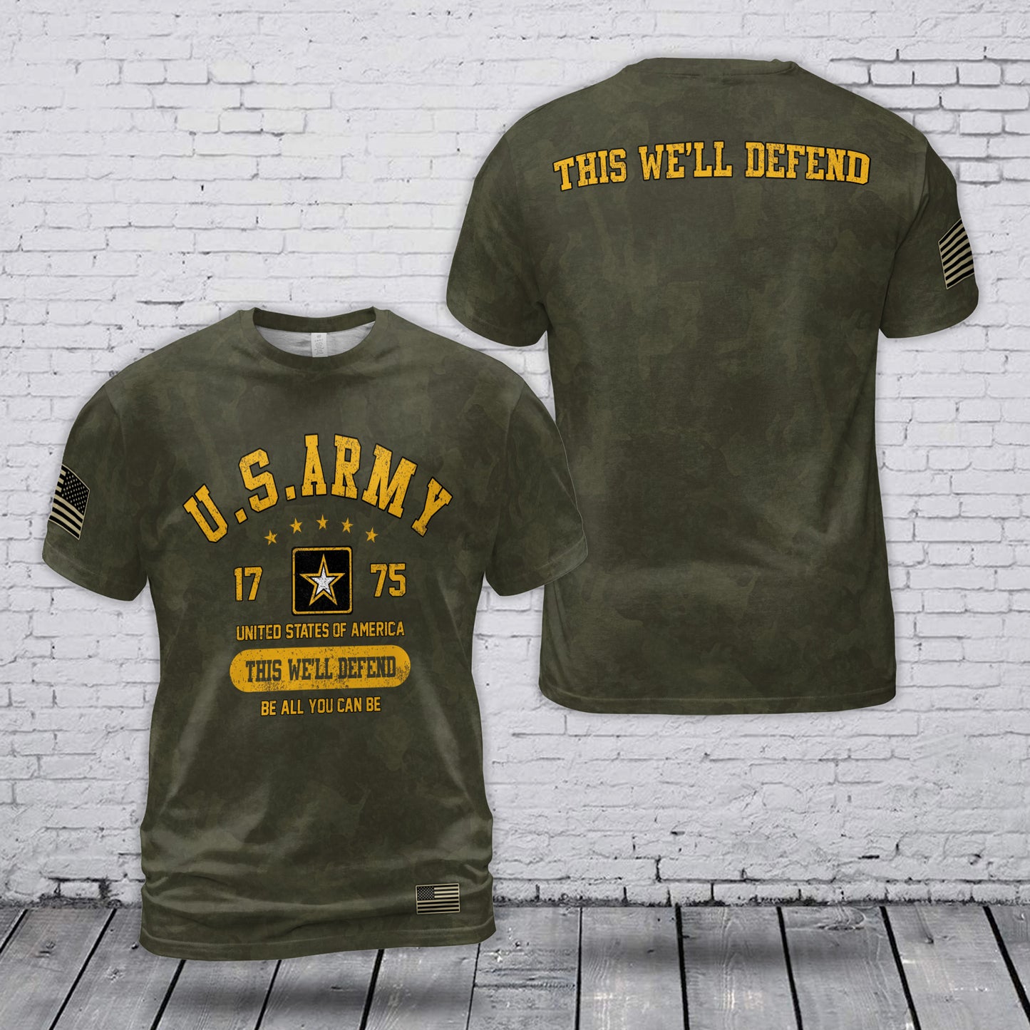 US Army This We'll Defend 3D T-Shirt