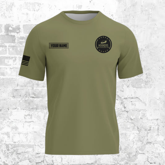 Custom Name US Military Sling Load Chinook 3D T-shirt