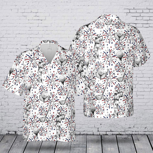 1776-2026 USA 250th Anniversary Golf Hawaiian Shirt