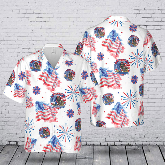 250th Anniversary USA God Bless America Hawaiian Shirt