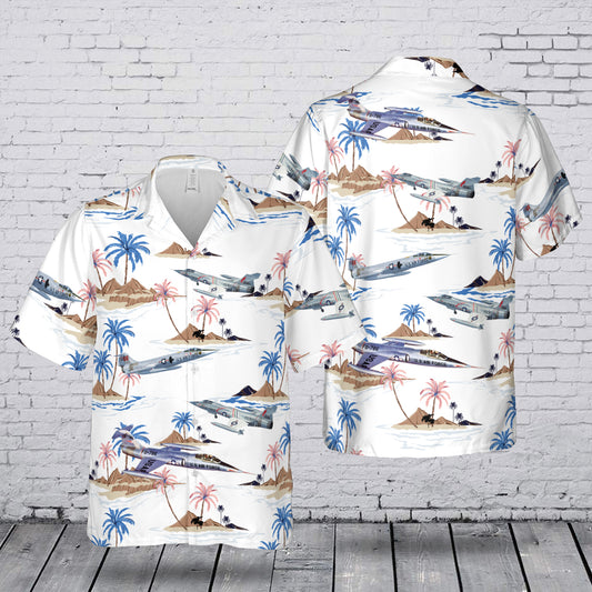 USAF F-104 Starfighter Classic Hawaiian Shirt
