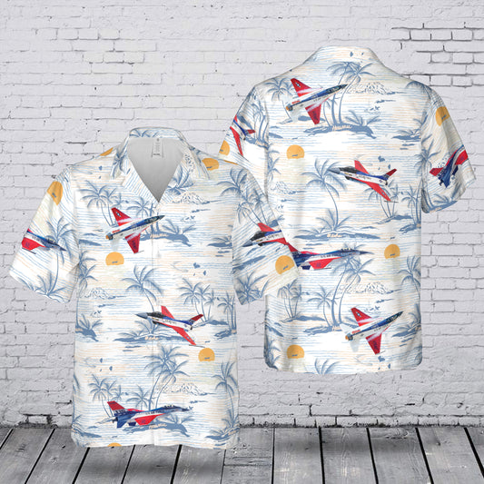 USAF F-16 Viper Classic Hawaiian Shirt