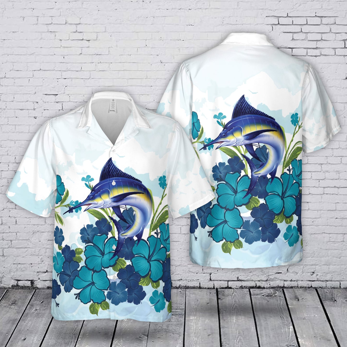 Signature Blue Marlin Hawaiian Shirt