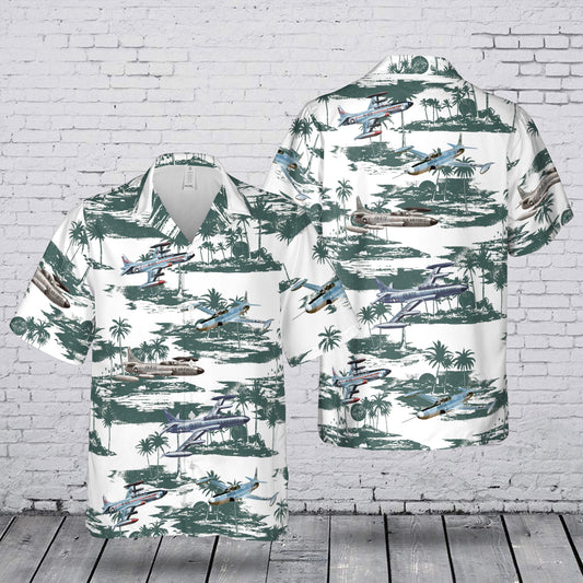 USAF F-94 Starfire Classic Hawaiian Shirt