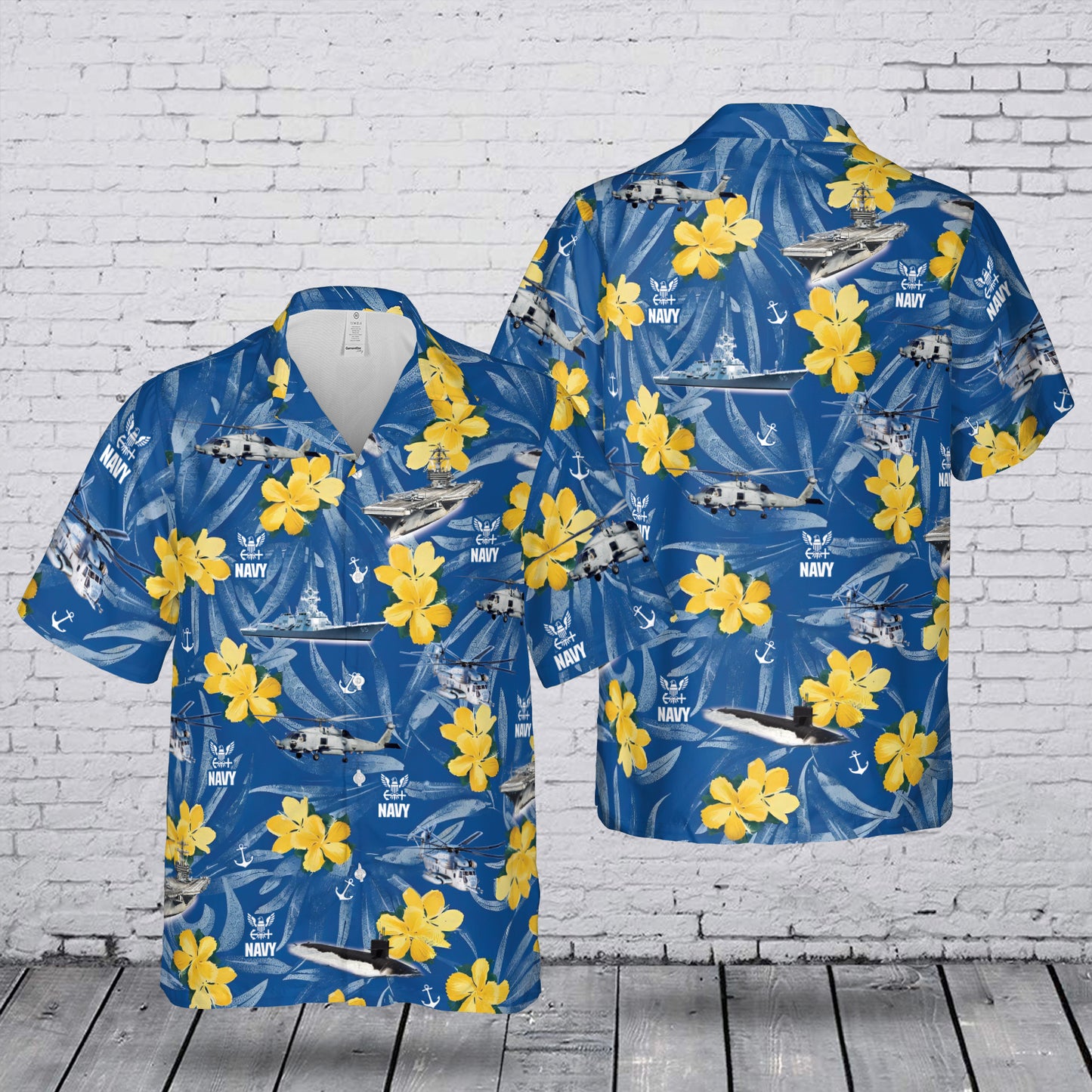 US Navy Hawaiian Shirt