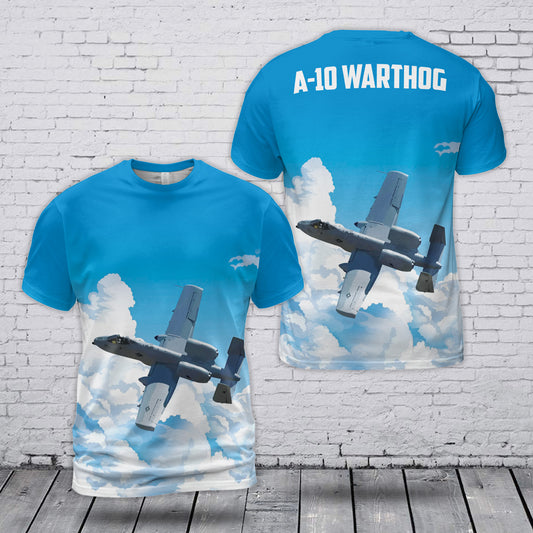 USAF A-10 Warthog 3D T-Shirt