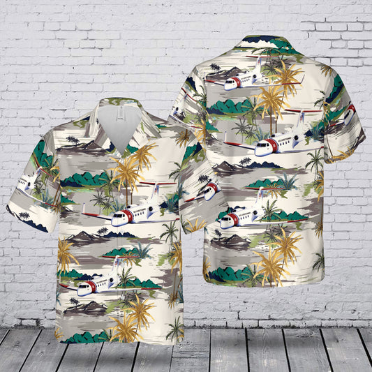 US Coast Guard (USCG) C-37A Hawaiian Shirt