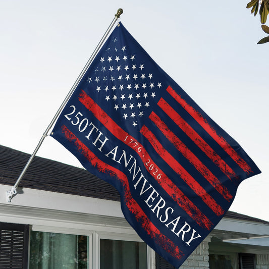 American 1776-2026 250th Anniversary July 4th Semiquincentennial House Flag