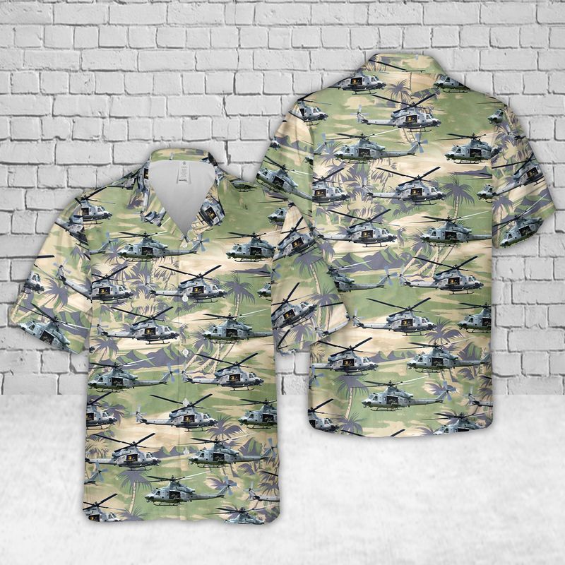 USMC UH-1Y Venom Hawaiian Shirt