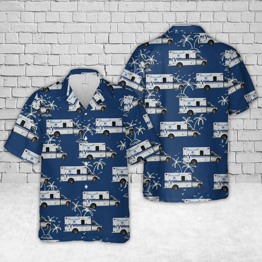 Lincoln County Ambulance Service Hawaiian Shirt