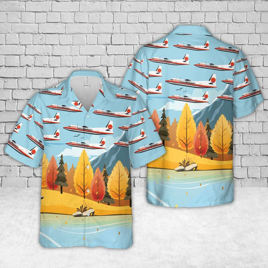 Horizon Air Fairchild F-27 Hawaiian Shirt