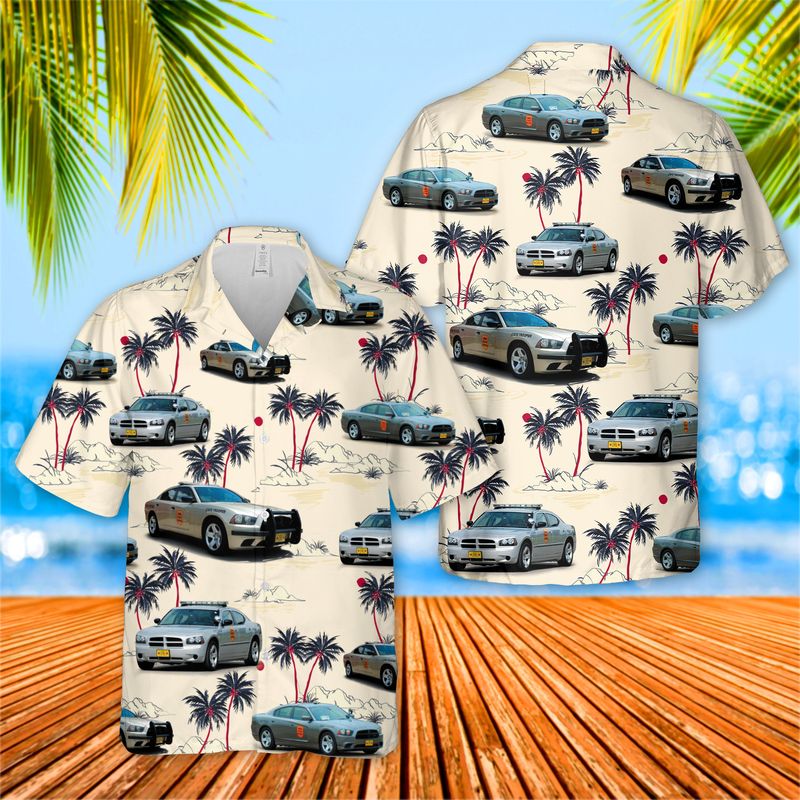 IOWA State Patrol Hawaiian Shirt