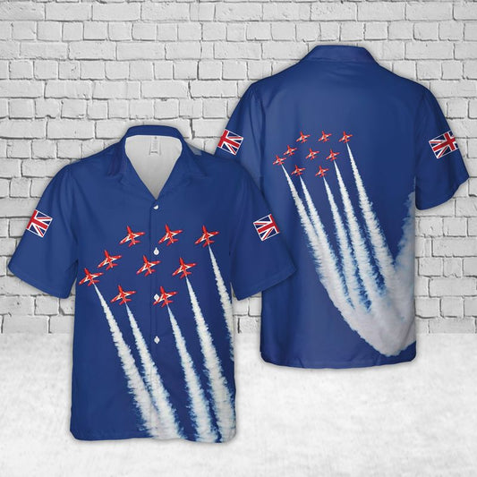 RAF Red Arrows Hawaiian Shirt