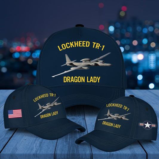 US Air Force Lockheed TR-1 "Dragon Lady" Baseball Cap
