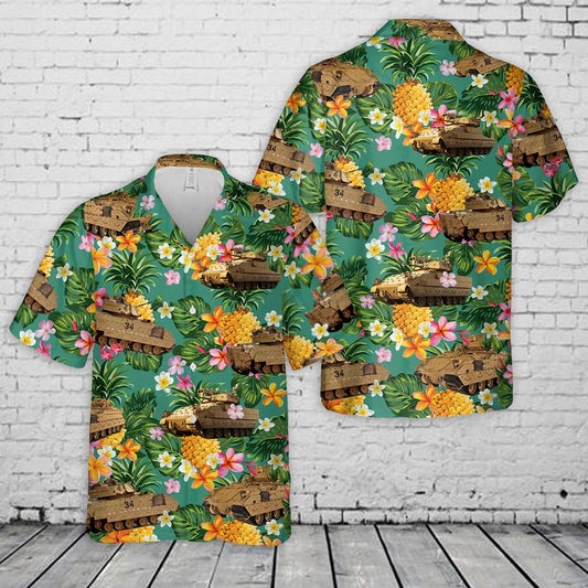 M2A3 Bradley Hawaiian Shirt
