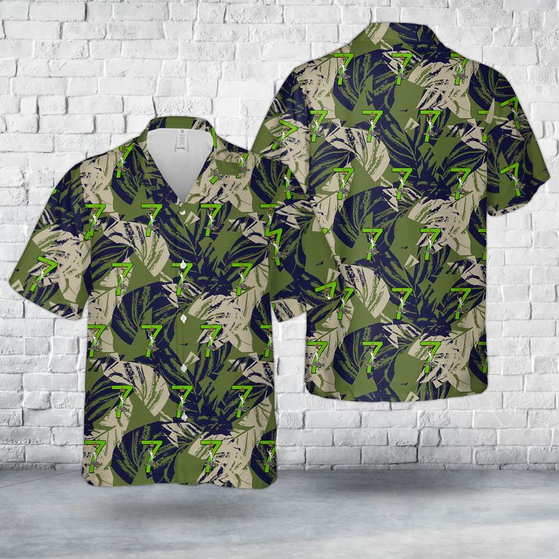 British Army's Royal Corps of Signals 7th Signals Group Hawaiian Shirt