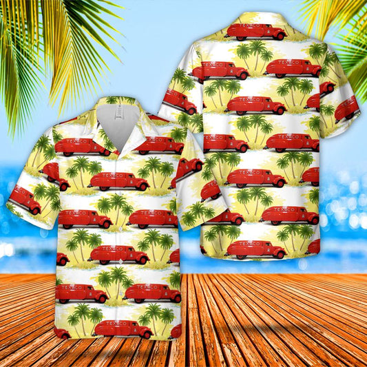 1940 Dodge Airflow tanker truck Hawaiian Shirt