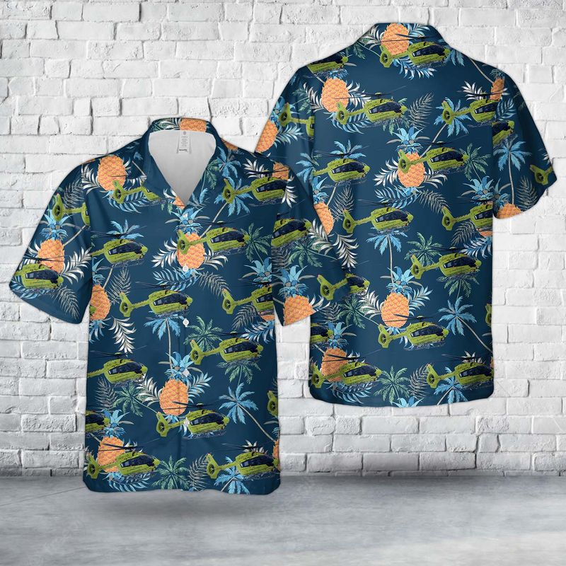 Norwegian Air Ambulance Airbus H145 helicopter Hawaiian Shirt