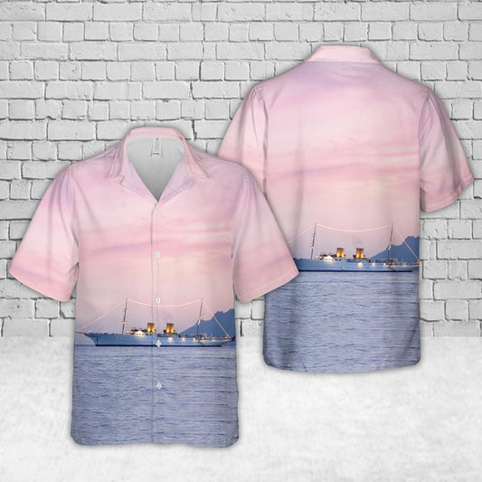 MV Savarona Yacht Hawaiian Shirt