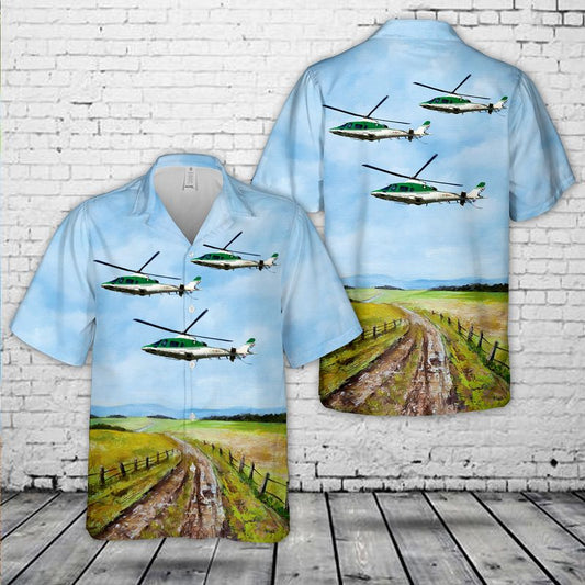 Italy Carabinieri Agusta-Westland AW-109N Nexus Hawaiian Shirt