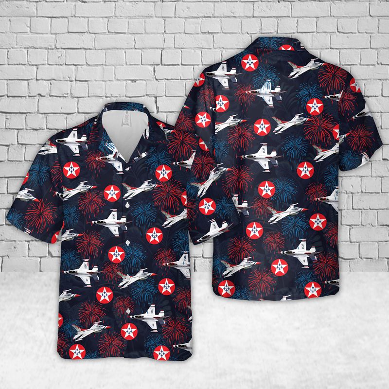 U.S. Air Force Thunderbirds Hawaiian Shirt