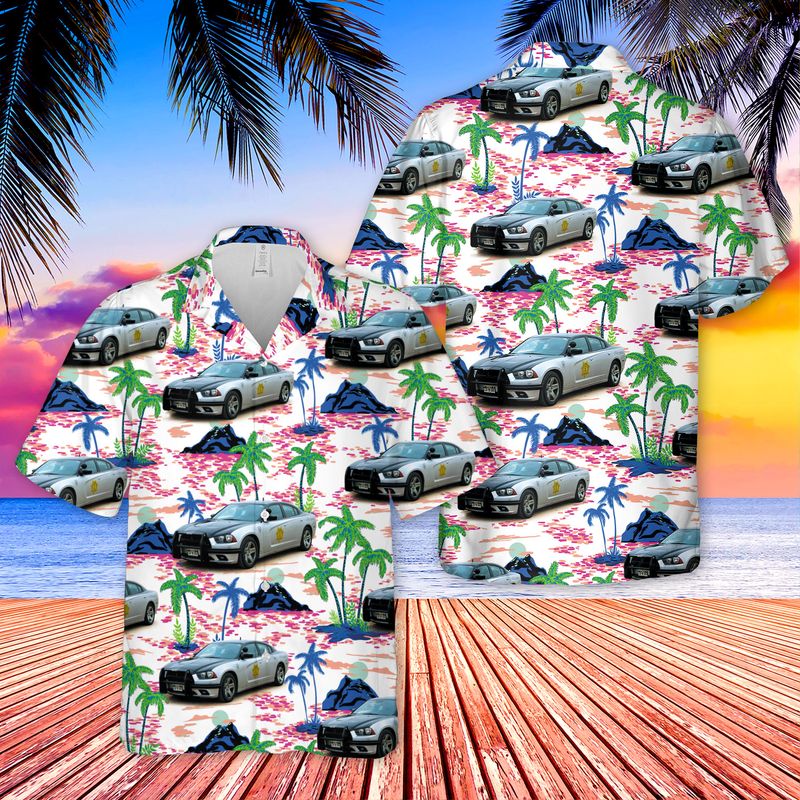 Colorado State Patrol Hawaiian Shirt
