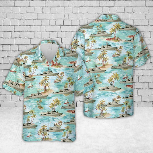 HMNZS Otago (P148) Royal New Zealand Navy Hawaiian Shirt