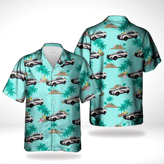 Alaska State Troopers Ford Interceptor Utility Hawaiian Shirt