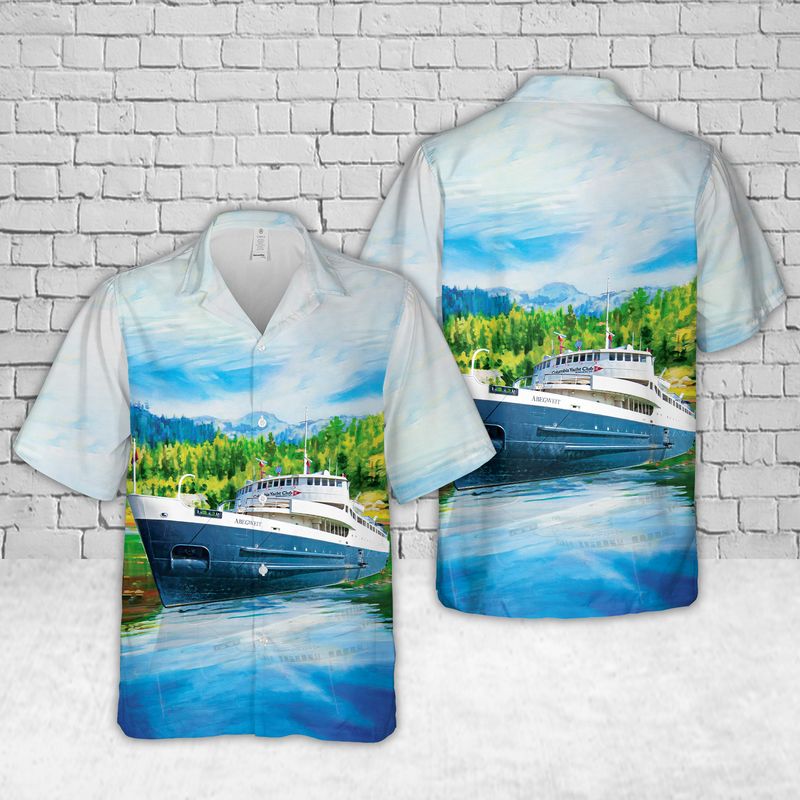 Canada MV Abegweit Museum Ship Hawaiian Shirt