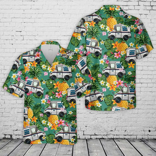 Postal Worker Hawaiian Shirt