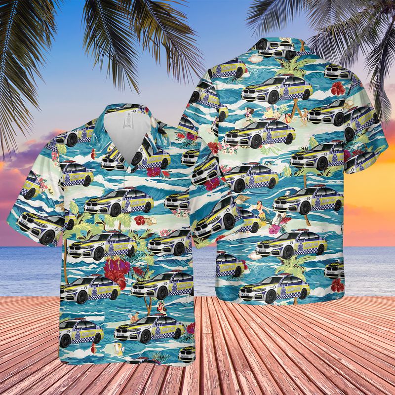 Victoria Police Highway Patrol Hawaiian Shirt