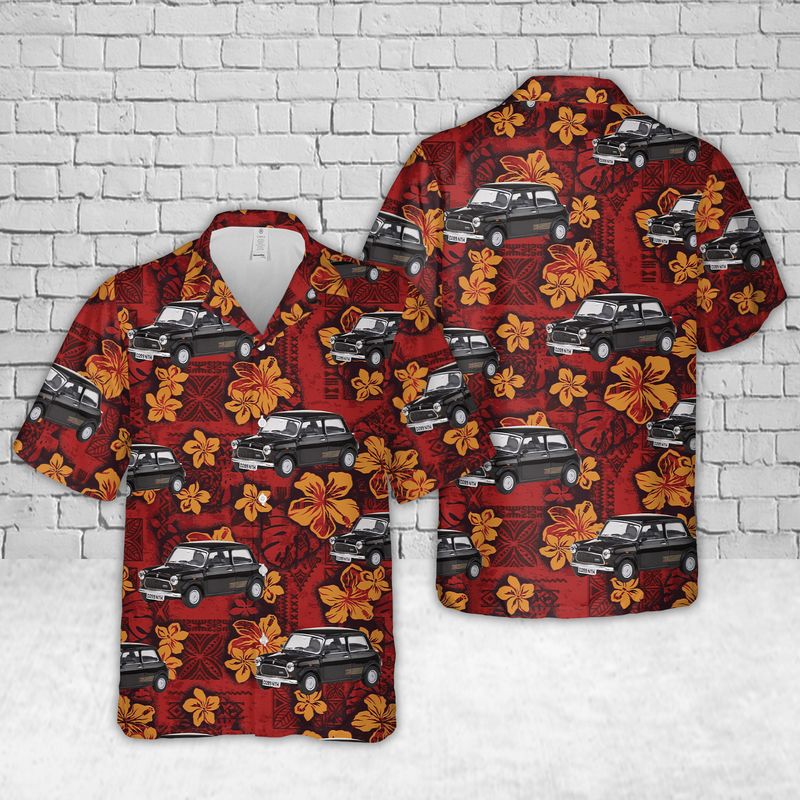 United Kingdom Mini Car Mini Park Lane 1987 Hawaiian Shirt