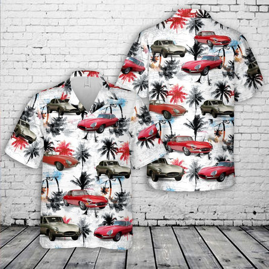 Jaguar e-Type Coupe 1961 Hawaiian Shirt