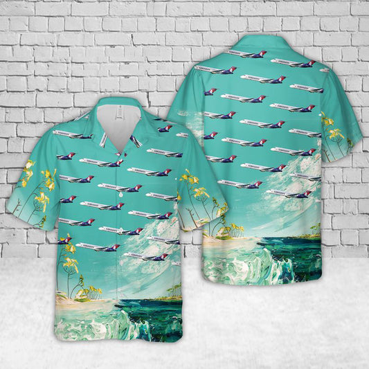 Hawaiian Airlines Boeing 717-200 Hawaiian Shirt