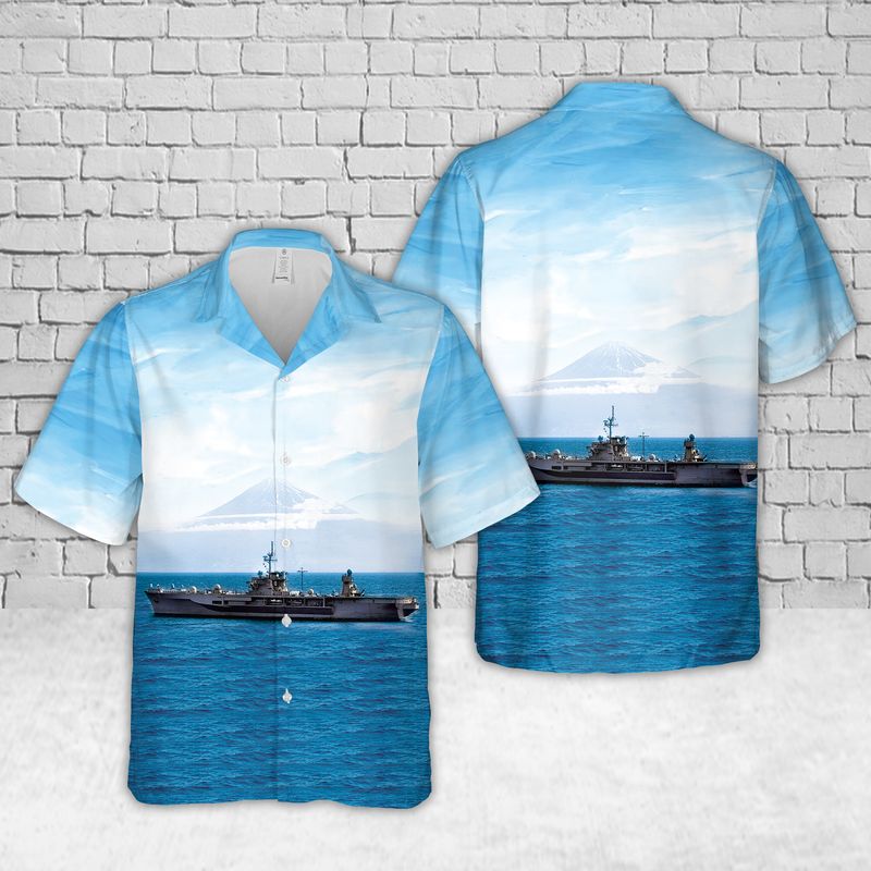 US Navy USS Blue Ridge (LCC-19) Hawaiian Shirt