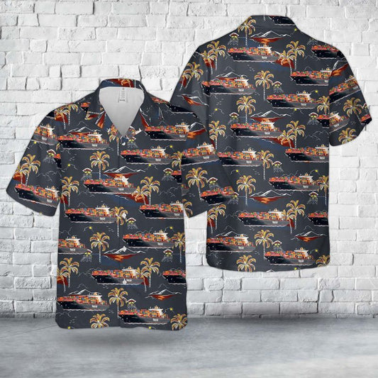 Hapag-Lloyd Kyoto Express Hawaiian Shirt
