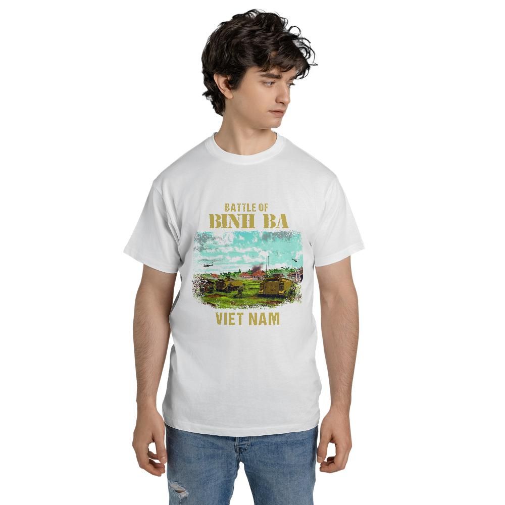 Australian Veteran Battle of Binh Ba Vietnam Classic Unisex T-Shirt Comfort Colors 1717