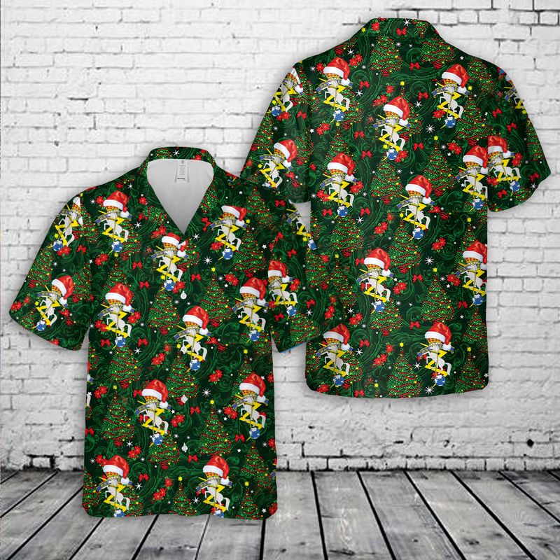 Australian Army Royal Australian Electrical and Mechanical Engineers (RAEME) Christmas Hawaiian Shirt