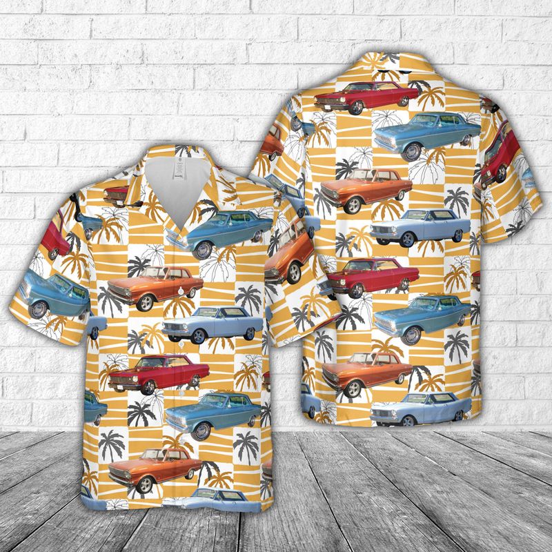 1964 Chevy II Nova Hawaiian Shirt