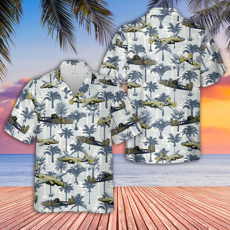 B-25J Mitchell Bomber Hawaiian Shirt